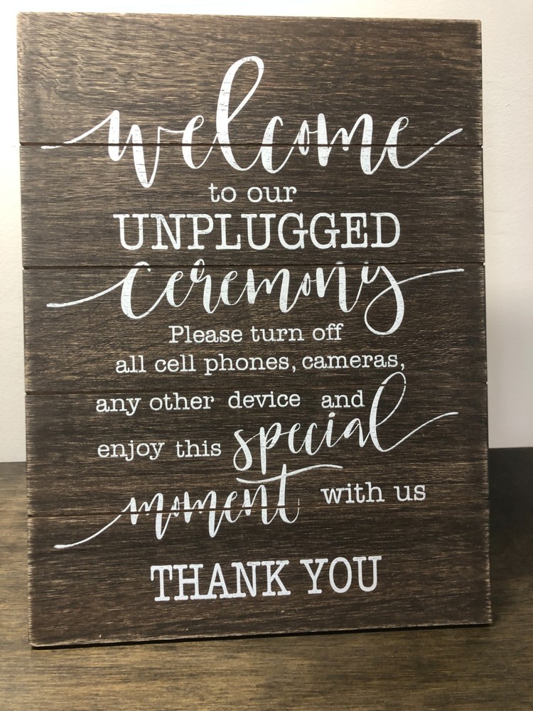 Ceremonial Signage-Wedding-Anniversary-Wood-Special Message