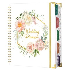 Wedding Planner – Book and 9 inches x 11.9 inches, White