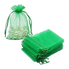 200 pcs 5×7″ Drawstring Organza Gift Bags Wedding Party Jewelry Candy Pouches