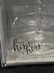 2018 Studio His And Hers Toasting Wine Glasses