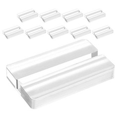 10 Pcs Sign Holder Birthday Exhibition Stand Clear Table Name Card
