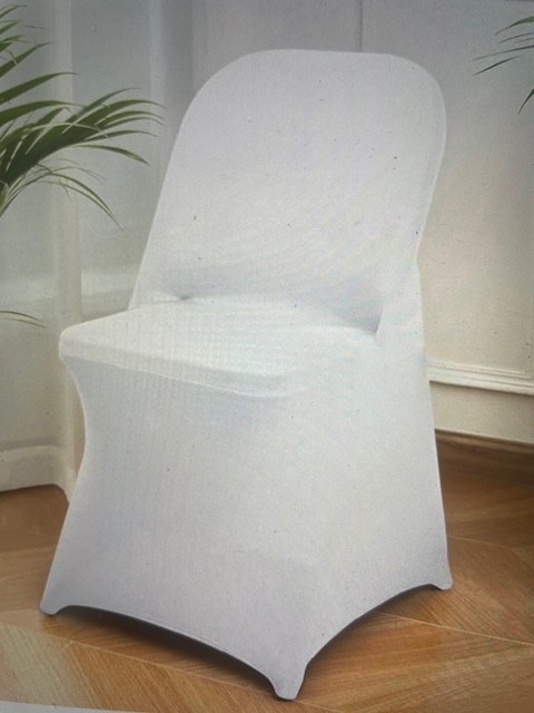 VEVOR Chair Decoration Cover – White (1 Pcs