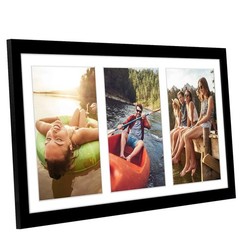 Americanflat 5×7 Picture Frame Collage with Shatter-Resistant Glass – Fits Th…