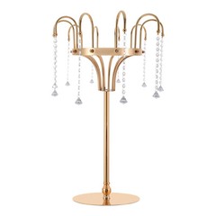 FLOWER STAND,WEDDING FLOWER STAND GOLD LIVING ROOM, BEDROOM, OFFICE GLASS, IRON
