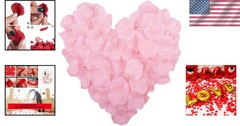1000 Count Light Pink Artificial Rose Petals – Reusable Wedding Accents