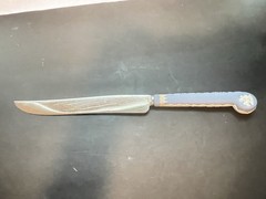 wedgwood jasperware blue Cake Knife 13 In