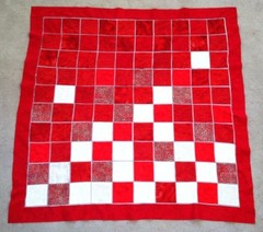 Wedding Guest Book Alternative, Custom Handmade Multi-Color Signature Quilt