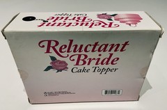 Accoutrements Reluctant Bride Wedding Cake Topper Ball and Chain Funny Vintage