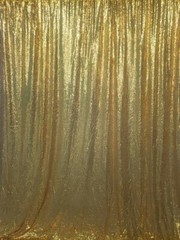 SILVER 8 ft x 8 ft Sequined Backdrop Curtain Wedding Party Booth Decorations