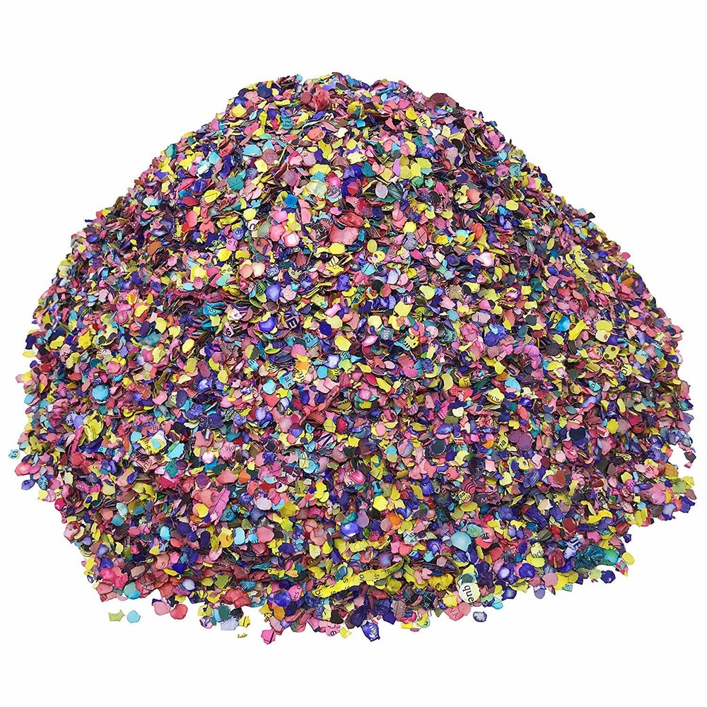 1.20 pounds (540 Grams) of Colorful Mexican Confetti Paper Flake