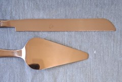 Wedding Cake Knife and Server Set Cake Cutting Set