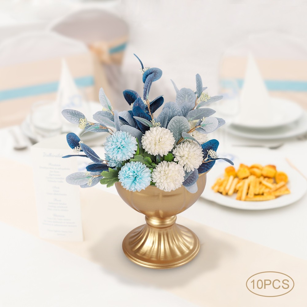 10* Flower Vases Tabletop Centerpieces Flower Trumpet Vases Wedding Party Supply