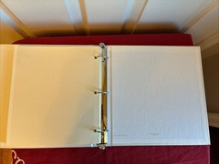 HALLMARK «OUR HONEYMOON» 3-RING PHOTO ALBUM — NEW IN BOX