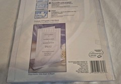 Wilton Bi-fold Programs~50 sheets~»White Simple Yet Elegant»~unused
