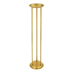 6 Pcs Gold Flower Display Stand Background Column Frame Indoor/outdoor Decor