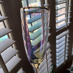 NEW ANTRHOPOLOGIE ALTA FLUTE GLASS CHAMPAGNE GLASS SINGLE BEAUTIFUL REPLACEMENT