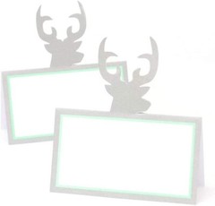 Gartner 22889 Deer Cutout Place Cards Lot 132 For Wedding Party Hunting Forest