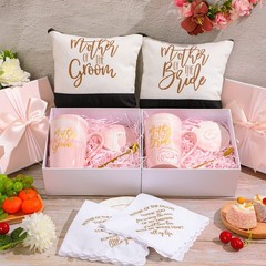 Geosar 8 Pcs Wedding Gifts Mother of The Bride Gifts Mother of The Groom Coffee