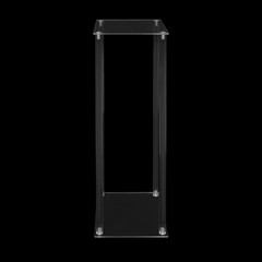 10Pcs Acrylic Clear Vase, 7.9×7.9×23.6In Rectangular Flower Display Stand,