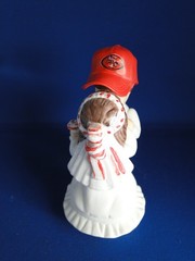 New San Francisco 49ers Kissing Bride & Groom Wedding Cake Top figurine with cap