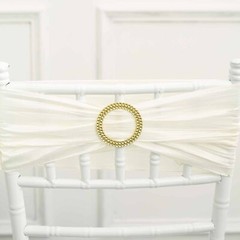 20 Round 2.5 in Diamond Rhinestones Chair Sash BUCKLE PIN Party Decorations