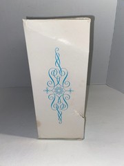 Vintage 1950’s Hand Painted Coast Novelty Wedding Cake Couple Topper W/Orig Box