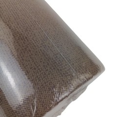Fabric Aisle Runner 36 in x 100 ft Brown Burlap Look Wedding Ceremony Decor