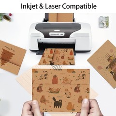A4 Brown Kraft 4×6 Envelopes Self Seal 100 Pack, Goefun 4.25 x 6.25 A4, brown