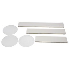 Modern 3Pcs Cardboard Flower Stands 60/80/100cm Round Freestanding Flower Stands