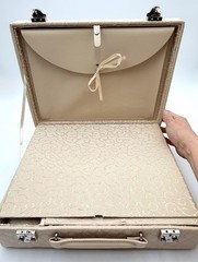 Wolf Designs Wedding Bridal Briefcase: Guestbook, Ring Cases, Pen, more – read