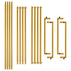 Rectangle Wedding Arch Birthday Party Metal Balloon Frame Backdrop Stand 1.8M