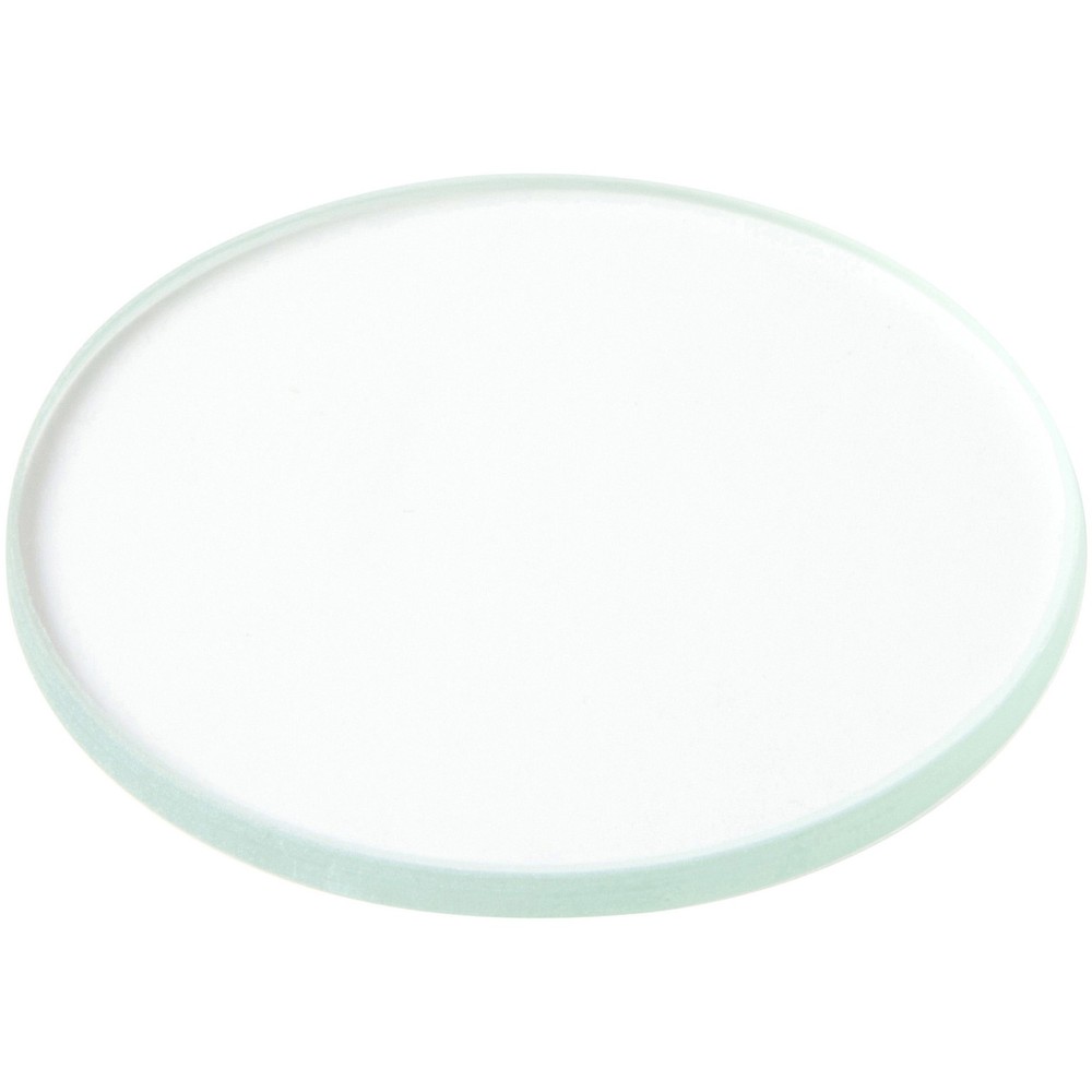 Plymor 2″ Round, 3mm Thick Non-Beveled Clear Glass Circle