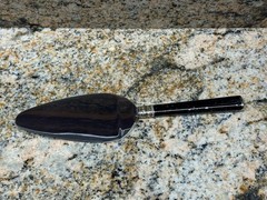 Vera Wang Wedgwood Cake Server Black Handle Stainless Wedding Pie Server