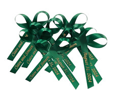 Personalized Ribbon Bow Wedding Favor Baby Shower Birthday Bridal 25 Quinceanera