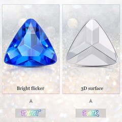 100 Pieces Toy Gems Pirate Treasure Jewels Fake Acrylic Gems Multicolor Bling Di