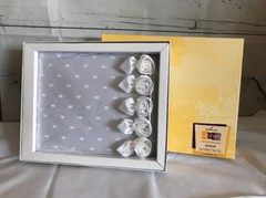 Hallmark Stories Wedding Guest Signature Book 35 Pages- New White Satin Roses