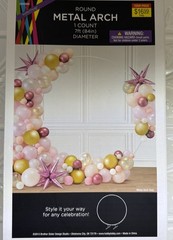 Round Metal Arch 7 Ft Diameter(84”)