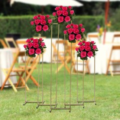 5 PCS Floral Stands, 125/125/155/185/205cm Plants Stands, Wedding Flower Stands