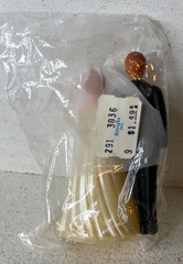 VTG 1950s 1960s Plastic Bride Groom Wedding Cake Topper 3.5″ NEW
