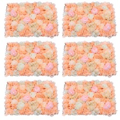 6 Artificial Flower Wall Panel Floral Backdrop Wedding Decorative Wall Panel