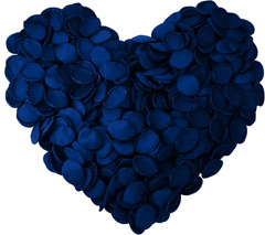 1000 Pcs Artificial Silk Rose Petals Decoration Wedding Party Color Sapphire Blu