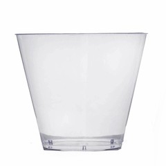 25 pk 9 oz Plastic CLEAR Tumbler CUPS Disposable Tableware Party Wedding SALE