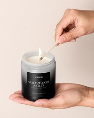 Aoovoo Scented Candles Set – 6 Pack Men Candles For Home Scented 42 Oz Soy Wax