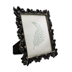 8×10 Vintage Picture Frame, Antique Black Ornate Photo Frame, for Tabletop an…