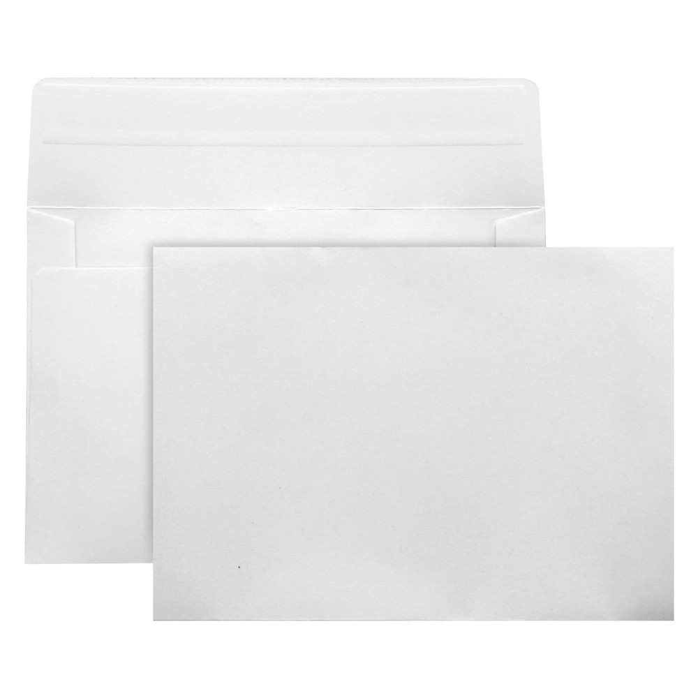 50 Pack White A7 & 5×7 Self-Sealing Envelopes for A7(White) 50 Pack,