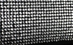 Car Armrest Cover for Women Diamond Rhinestone Bling Car Accessories Car White