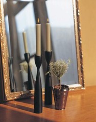 Root Candles Unscented Smooth Arista 9-Inch Dinner Candles, 12-Count, Beeswax