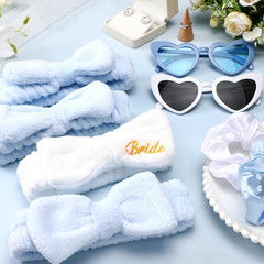 36-Piece Bachelorette Party Set: Headbands, Scrunchies & Heart Sunglasses, Dusty