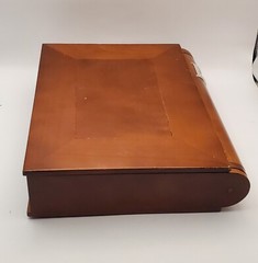 Lenox Wedding Promises Book Shelf Album Wood & Silver Tone for 160 Photos