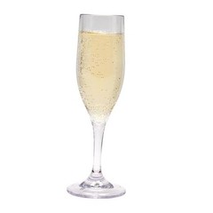 G.E.T. SW-1401-1-SAN-CL-EC BPA-Free Shatterproof Plastic Champagne Set of 4